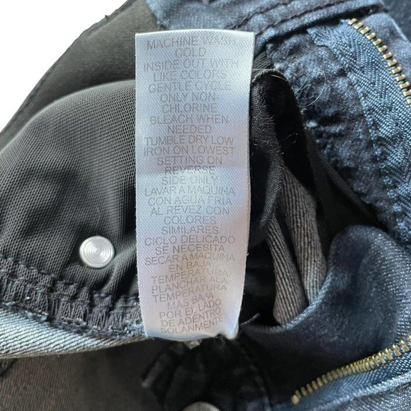 Democracy ab Technology Jeans 4 Skinny Dark Wash Stretch Elastic Waist NEW - Picture 11 of 16